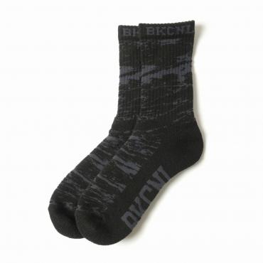 CAMO SOCKS 23AW / BLACK