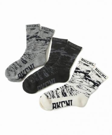 CAMO SOCKS 23AW / BLACK