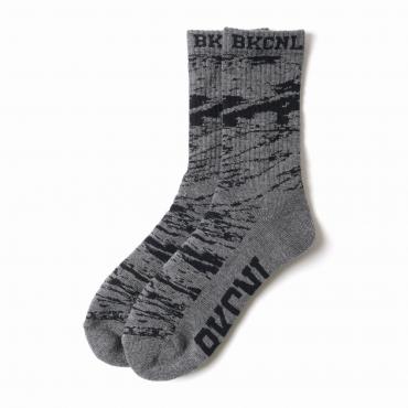 CAMO SOCKS 23AW / CHARCOAL