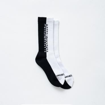 TWO TONE PILE SOCKS