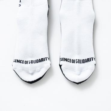 TWO TONE PILE SOCKS