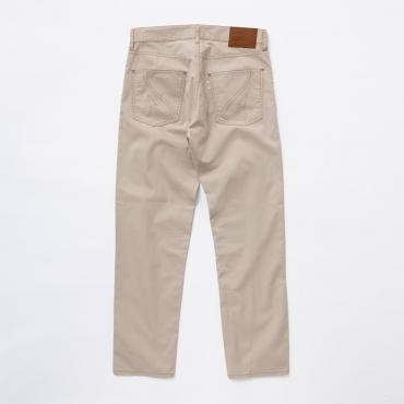 5P COTTON PANTS *ベージュ*