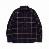 OMBRE CHECK SHIRT *ブラックチェック*