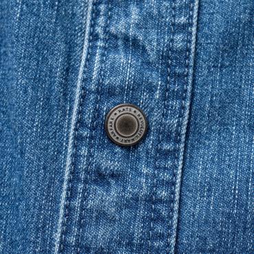 DENIM WORK SHIRT *ブルー*