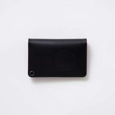 LATHER SHORT WALLET *ブラック*