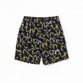 LEAF COTTON SHORTS *ブラック*