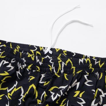 LEAF COTTON SHORTS *ブラック*