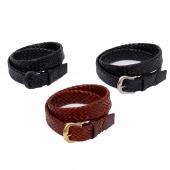 LEATHER MESH BELT