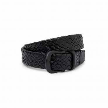 LEATHER MESH BELT