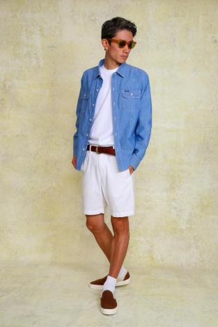 CHAMBRAY SHIRT *インディゴ*