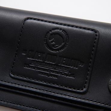 LATHER SHORT WALLET *ブラック*