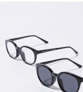 BxH SUNGLASS 02 *ブラック×クリア*