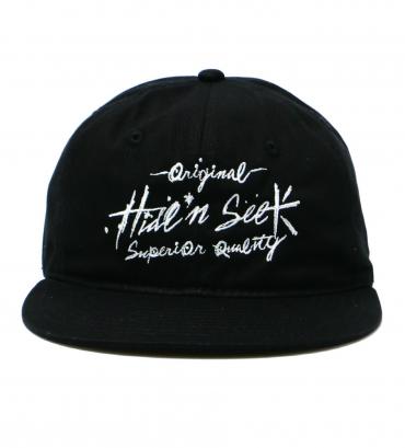 HIDEANDSEEKxTENDERLOIN TWILL CAP *ブラック *