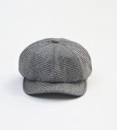 CASHMERE MIX BIG HUNTING CAP *グレー*