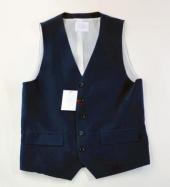 RAYON VEST *ネイビー*