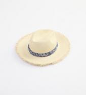 ×CA4LA PANAMA HAT *ベージュ*