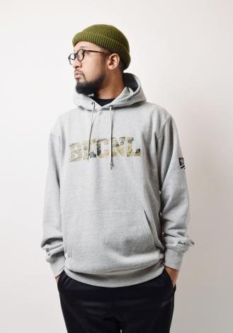 BKCNL PULLOVER PARKA *ミックスグレー*