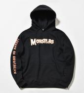 MONSTERS HOODIE *オレンジプリント*