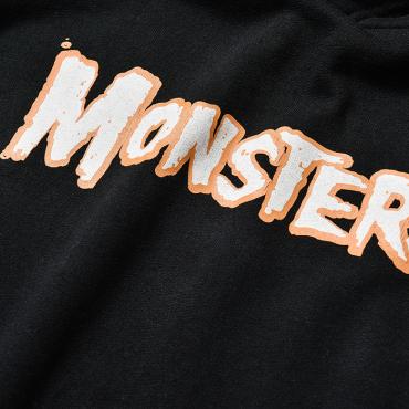 MONSTERS HOODIE *オレンジプリント*