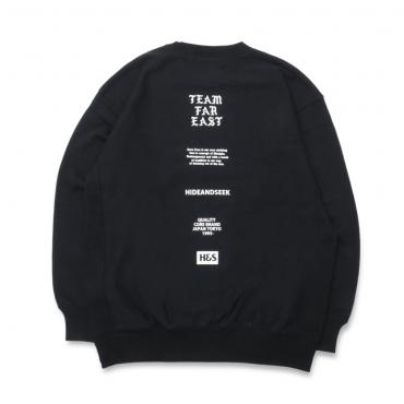 TEAM FAR EAST SWEAT SHIRT *ブラック*