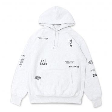 TEAM FAR EAST HOODED SWEAT SHIRT *ヘザーグレー*