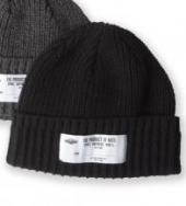 KNIT CAP *ブラック*