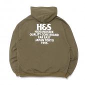 HS Hooded Sweat Shirt-1(23aw) *オリーブドラブ*