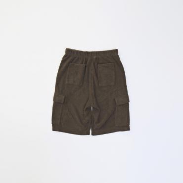 PILE CARGO SHORTS *ブラウン*