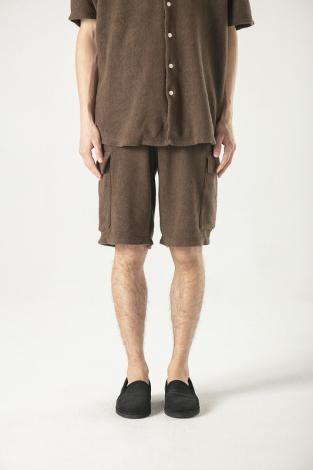 PILE CARGO SHORTS *オリーブ*