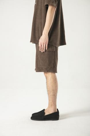 PILE CARGO SHORTS *オリーブ*