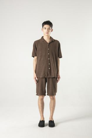 PILE CARGO SHORTS *オリーブ*