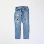 DAMEGE DENIM PANTS *ライトブルー*