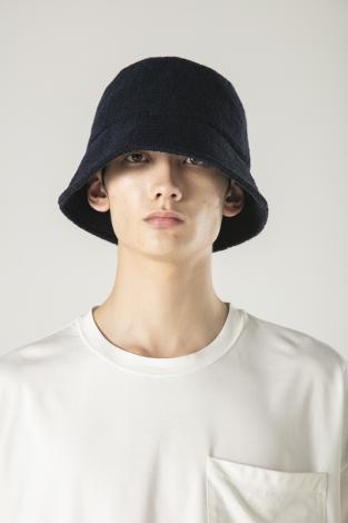 ×CA4LA / PILE BUCKET HAT *ネイビー*