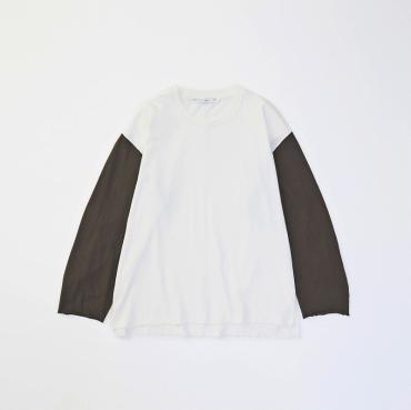 L/S BASEBALL TEE *ブラウン*