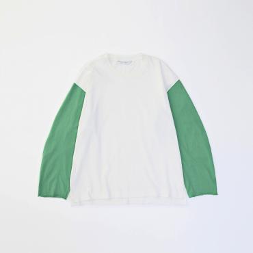 L/S BASEBALL TEE *グリーン*