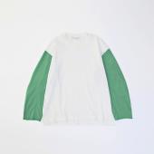 L/S BASEBALL TEE *グリーン*