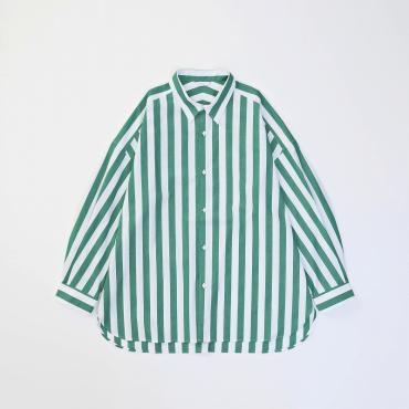 BIG STRIPE SHIRTS *グリーン*