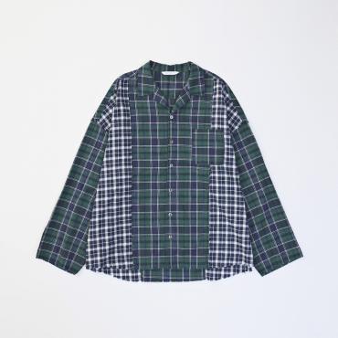 DAMEGE CHECK SHIRTS *グリーン*