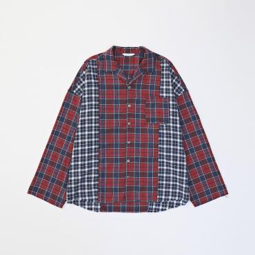 DAMEGE CHECK SHIRTS *レッド*