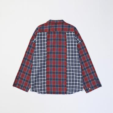 DAMEGE CHECK SHIRTS *レッド*