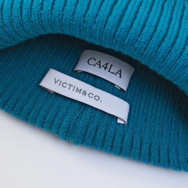 ×CA4LA / BASIC KNIT CAP *ターコイズ*