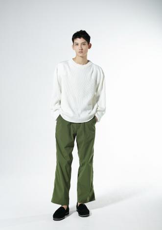 EASY CHINO PANTS *オリーブ*