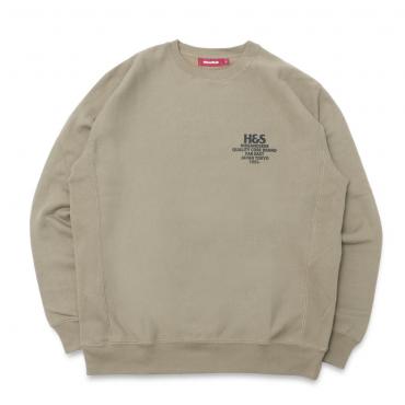 H&S LOGO SWEAT SHIRT(22aw) *アーミーグリーン*