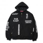 DUCK HOODED JACKET *ブラック*