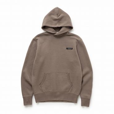 FLEECE CROSS NECK HOODIE