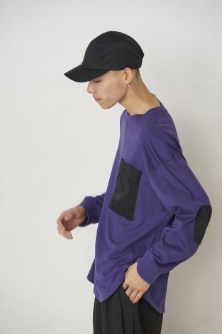 L/S BIG POCKET TEE *ホワイト*