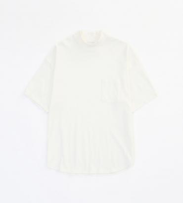 S/S HI-NECK BIG CUTSEWN *ホワイト*