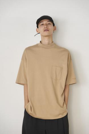 S/S HI-NECK BIG CUTSEWN *ホワイト*