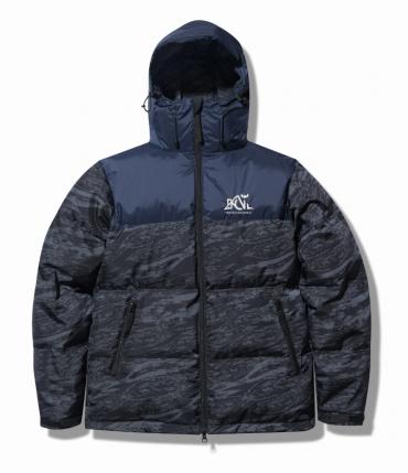 xNANGA 3LAYER HOODED DOWN JACKET *ゴーストライオンカモ*