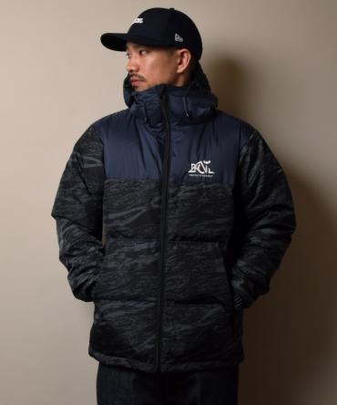 xNANGA 3LAYER HOODED DOWN JACKET *ゴーストライオンカモ*